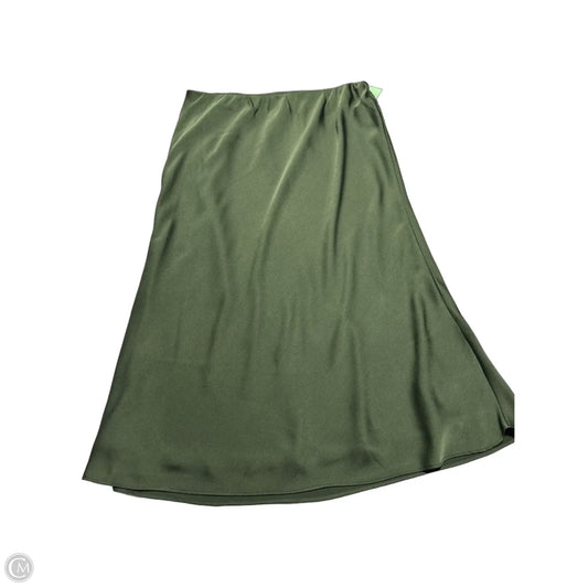 Skirt Midi By Vince Camuto In Green, Size: L