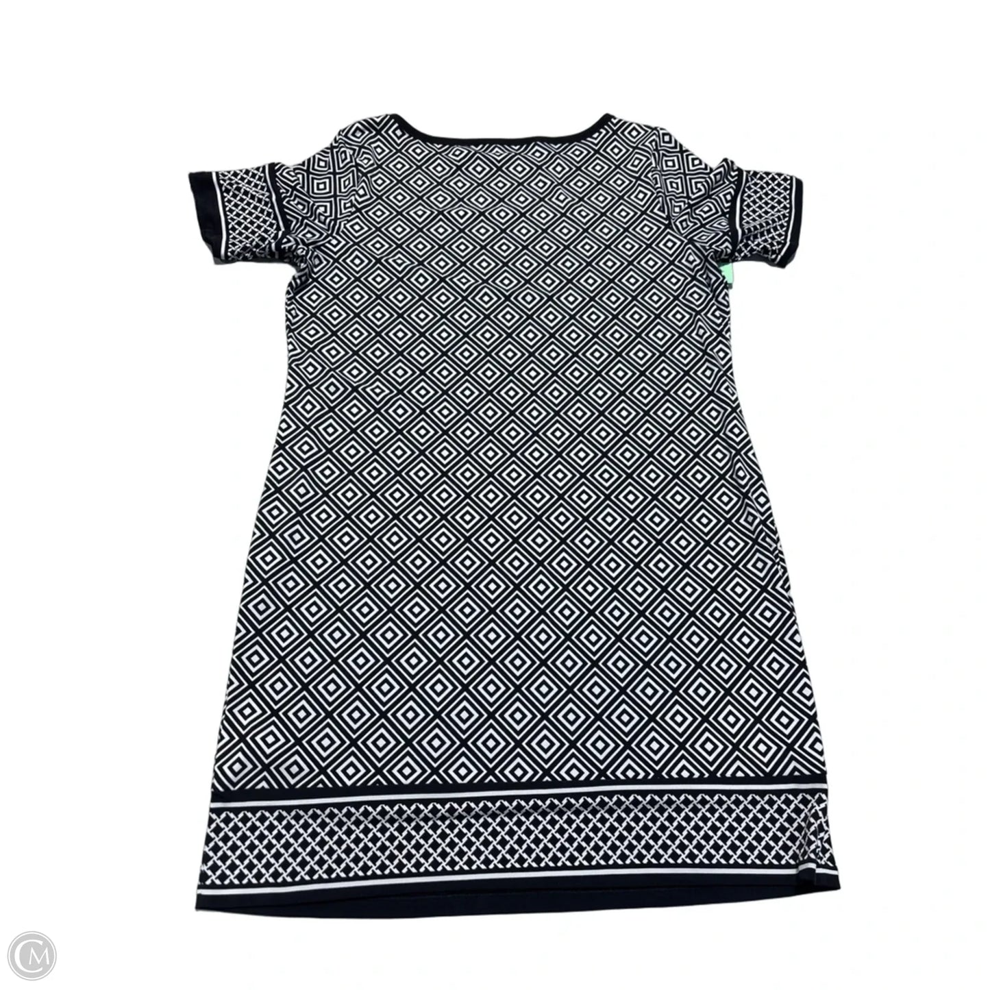 Dress Casual Short By Michael By Michael Kors In Black & White, Size: Xl