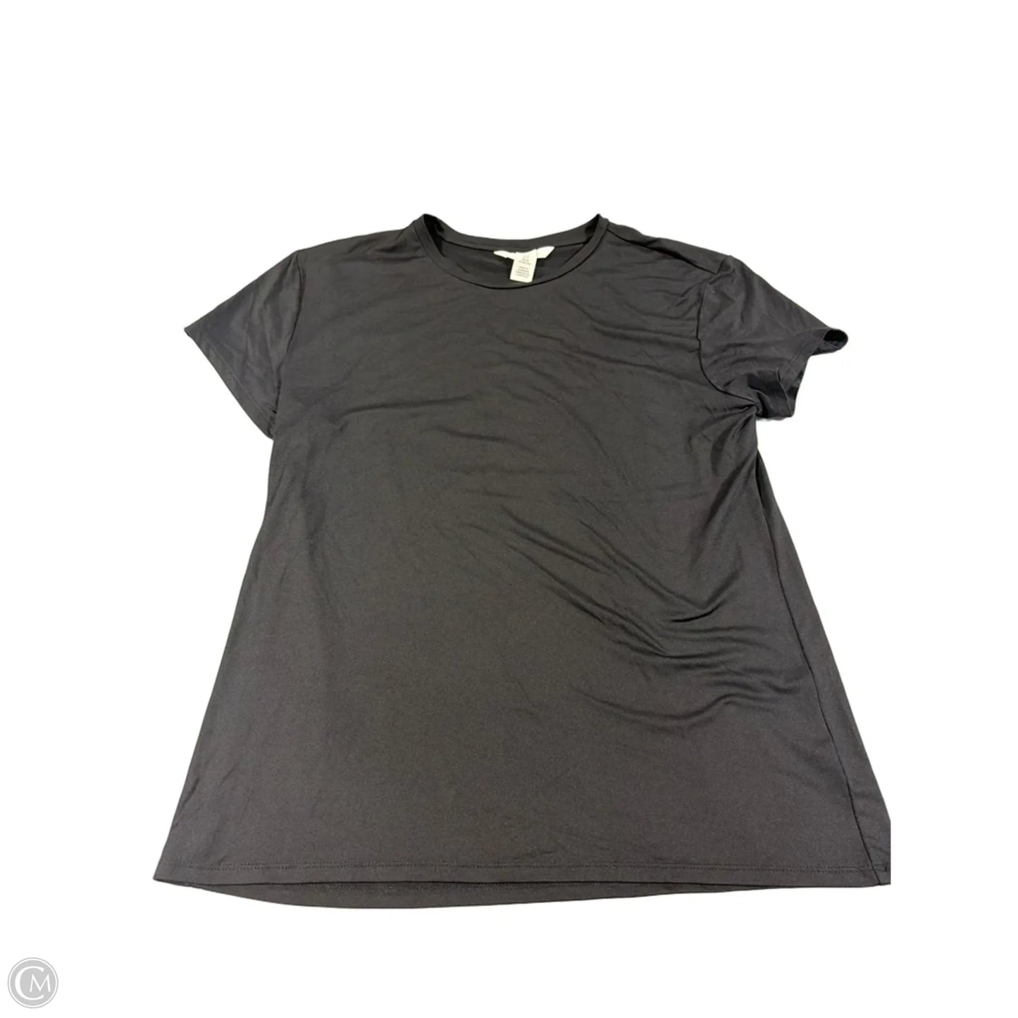 Top Short Sleeve Basic By H&m In Black, Size: Xl