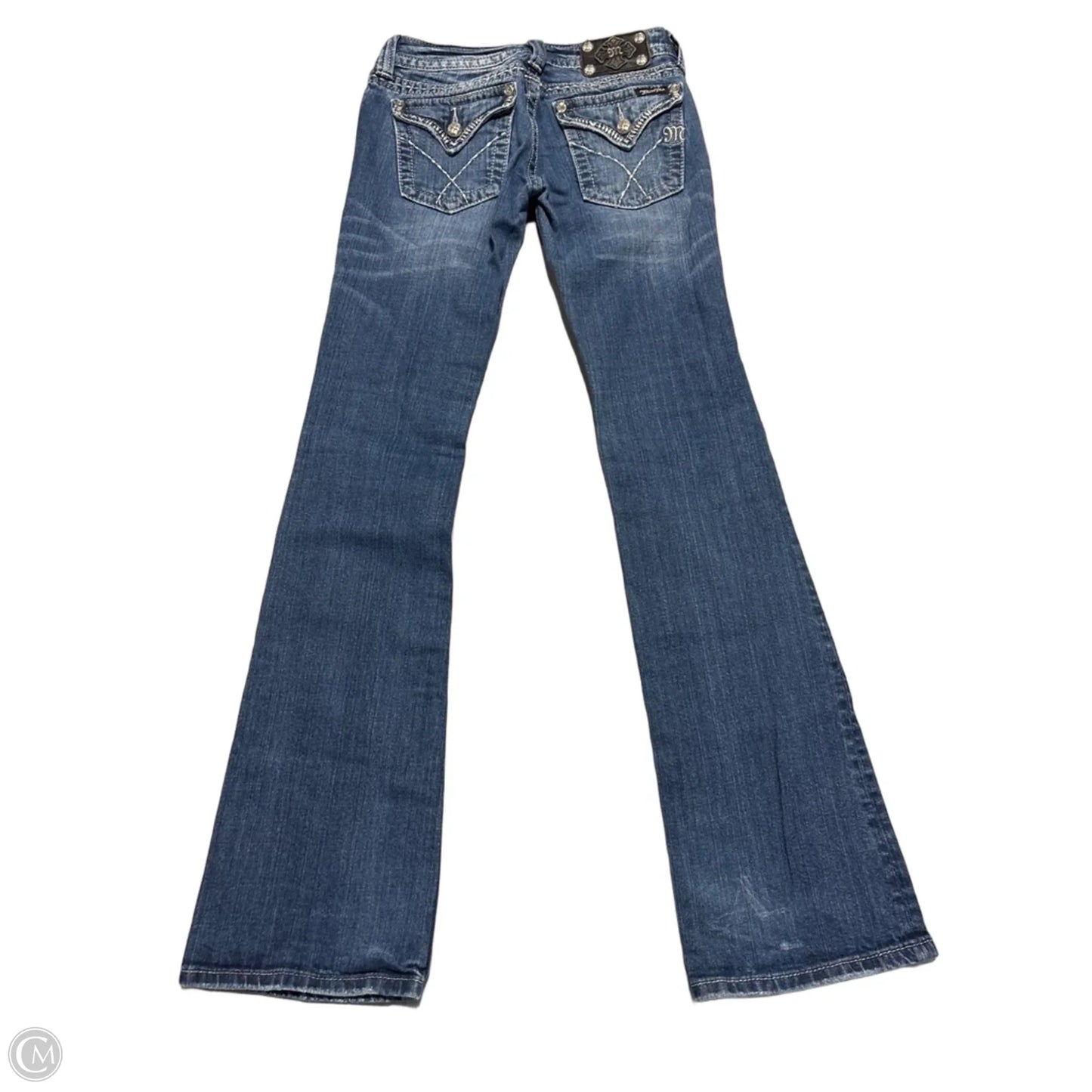 Jeans Boot Cut By Miss Me In Blue, Size: 2