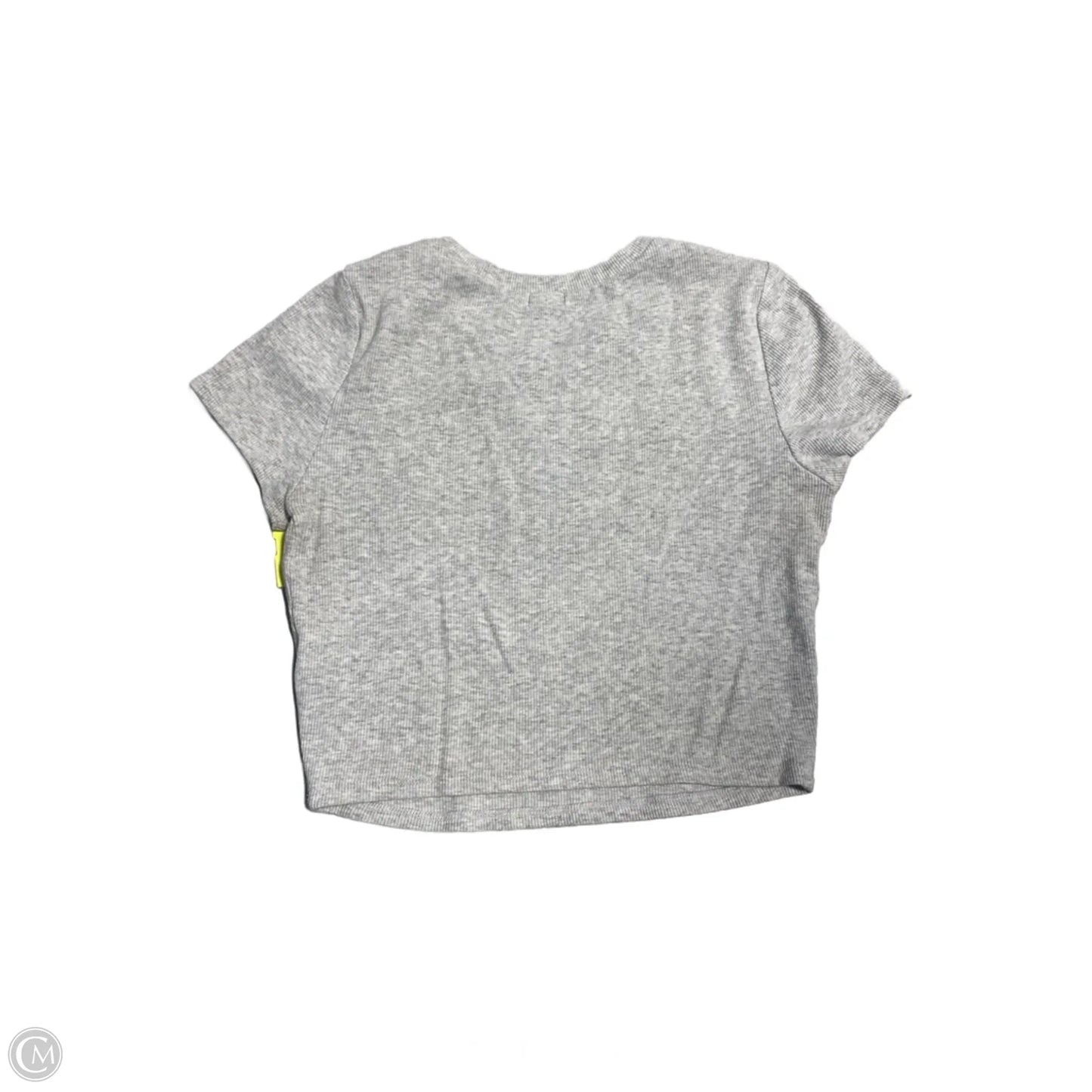 Top Short Sleeve By Garage In Grey, Size: M