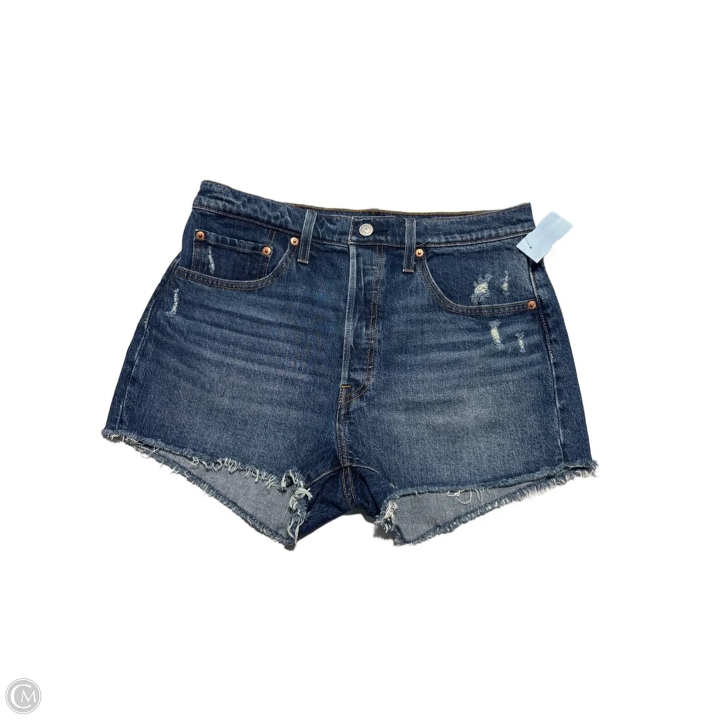 Shorts By Levis In Blue Denim, Size: 10