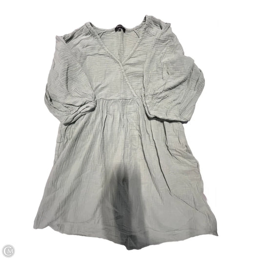 Dress Casual Midi By Cmb In Green, Size: L