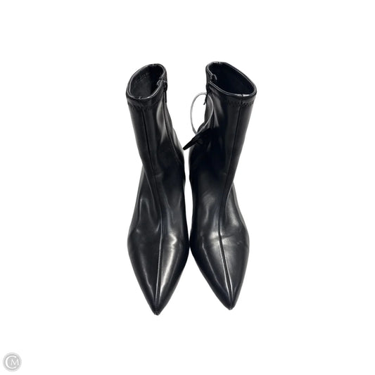 Boots Ankle Heels By Cmc In Black, Size: 9.5