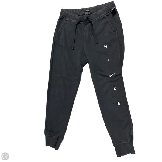 Athletic Pants By Nike In Black, Size: S