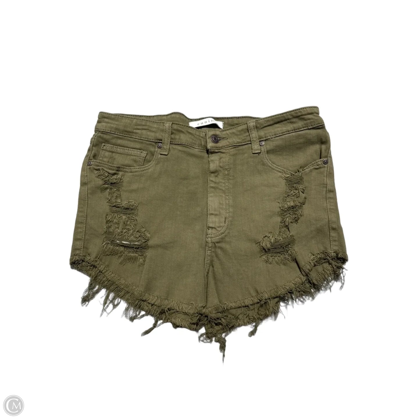 Shorts By Eunina In Green, Size: 12
