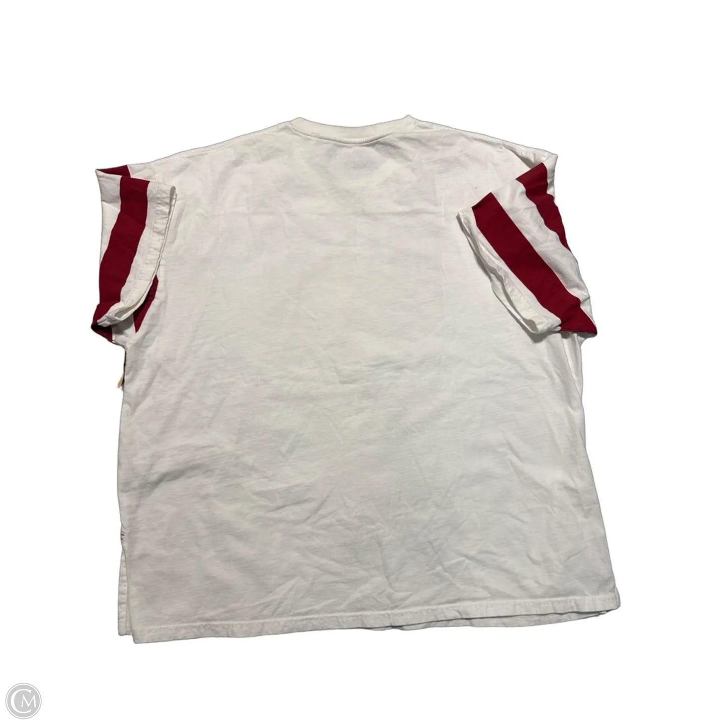 Top Short Sleeve By Pressbox In White, Size: L