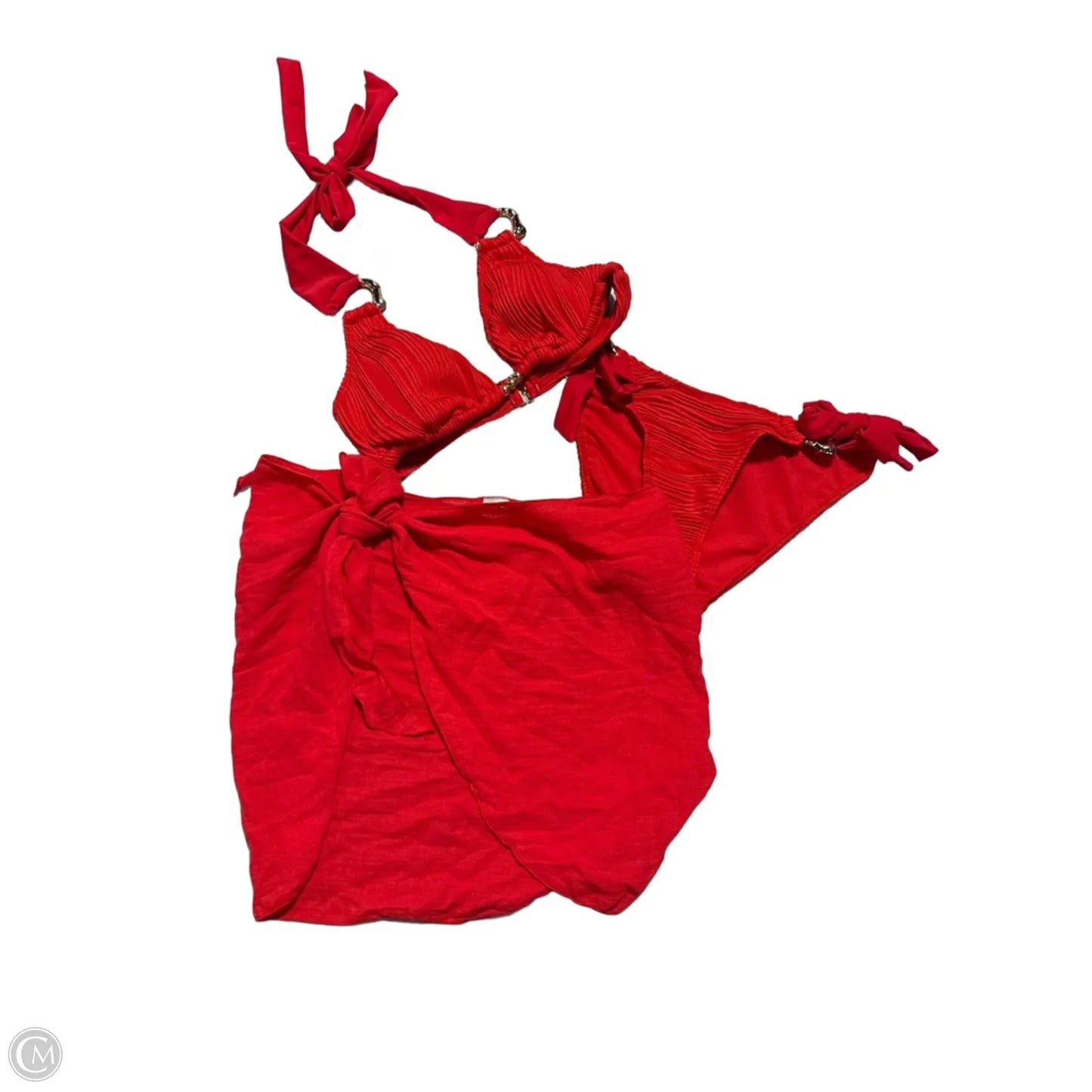 Swimsuit 2pc By Cme In Red, Size: S