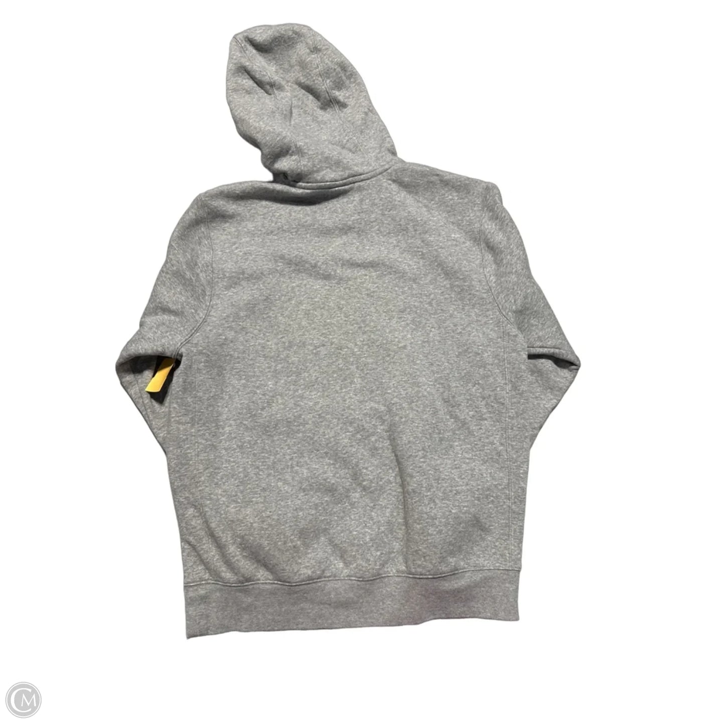 Sweatshirt Hoodie By Nike In Grey, Size: S