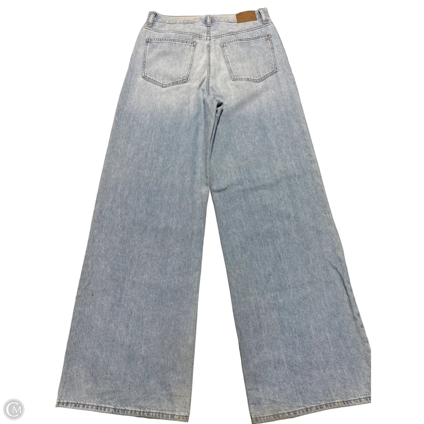 Jeans Wide Leg By Madewell In Blue Denim, Size: 8