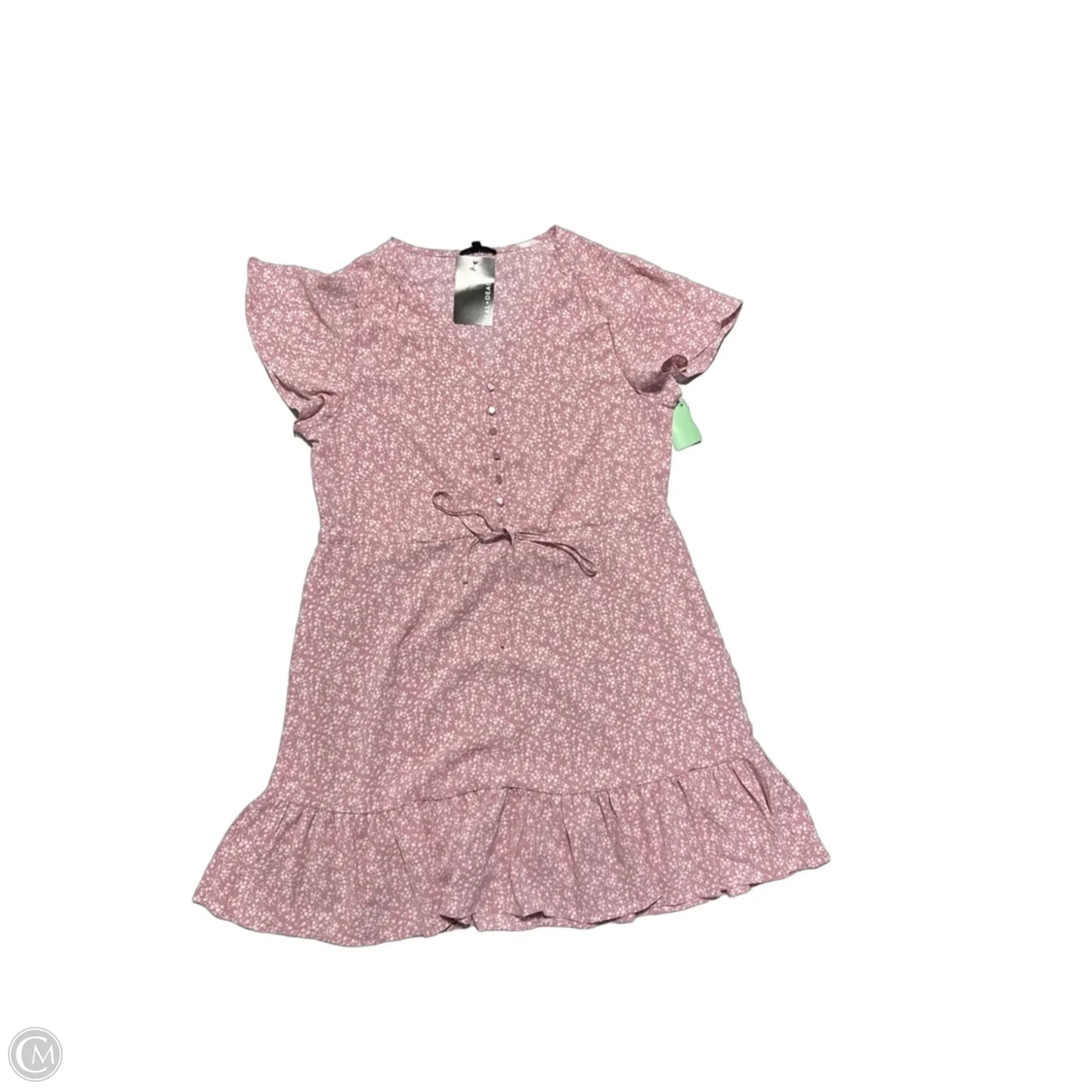 Dress Casual Midi By Cme In Pink, Size: S