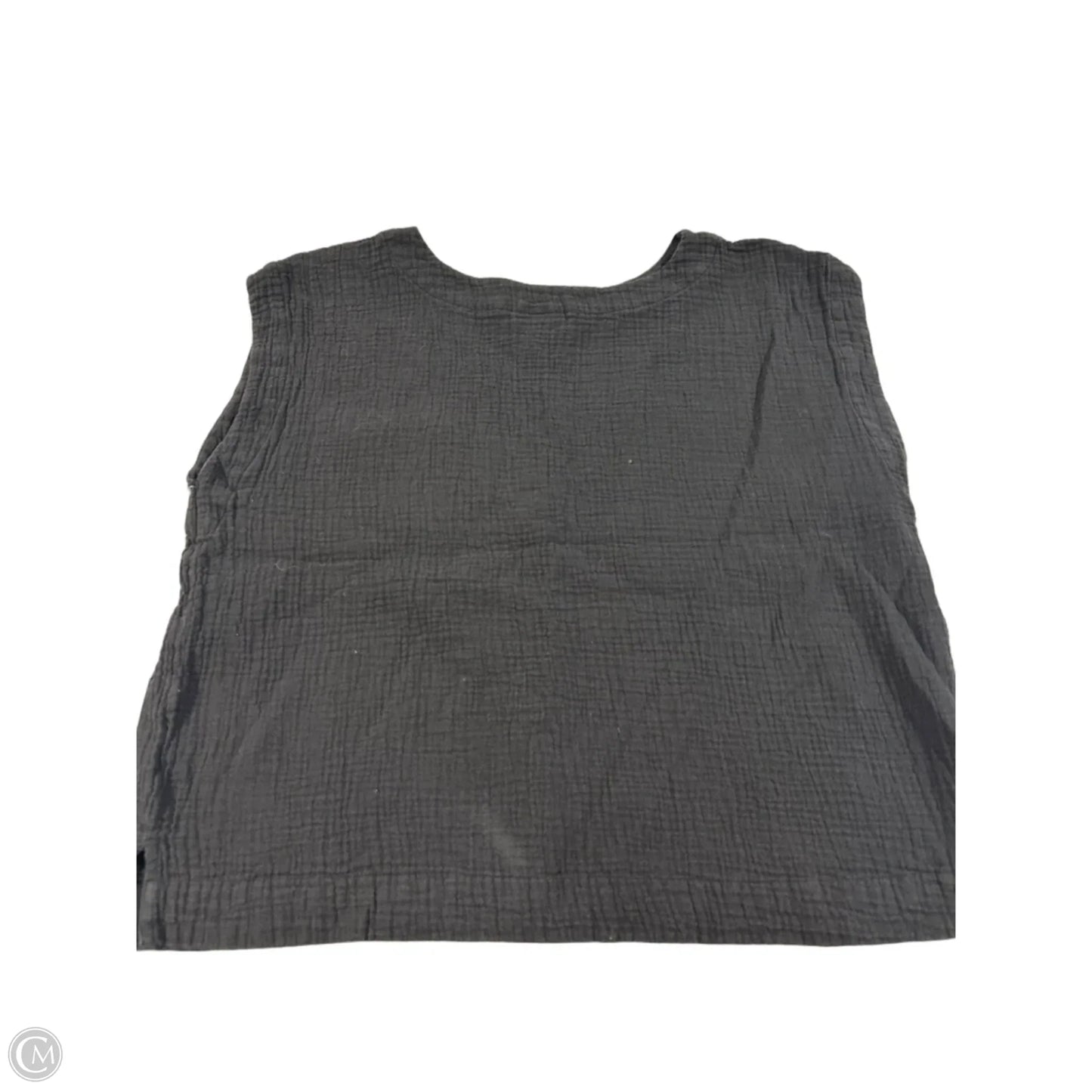 Top Short Sleeve By Ana In Black, Size: M