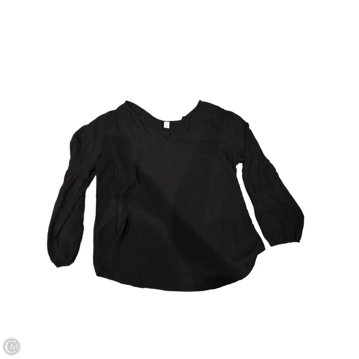 Top Long Sleeve By Old Navy In Black, Size: L