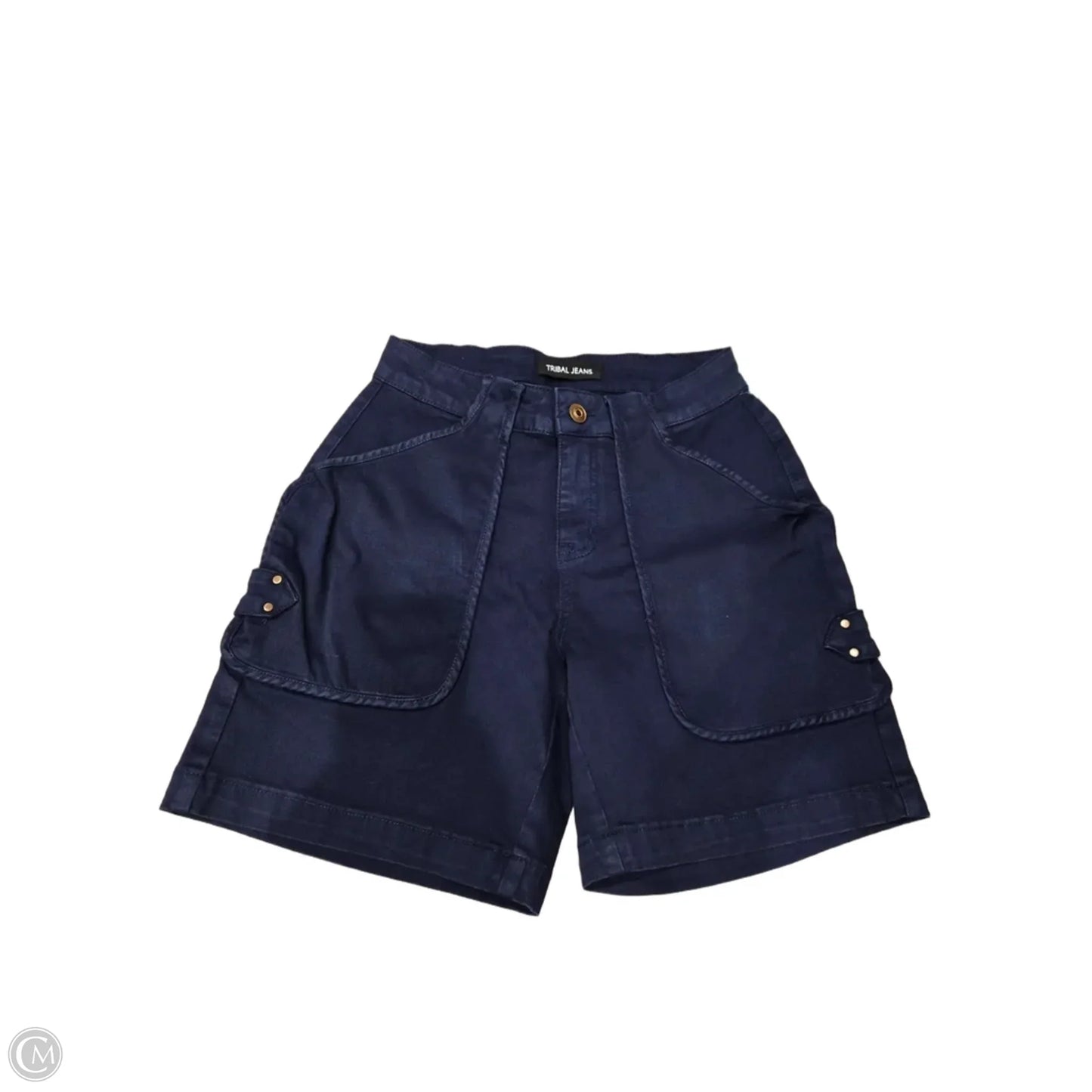Shorts By Tribal In Blue Denim, Size: 0