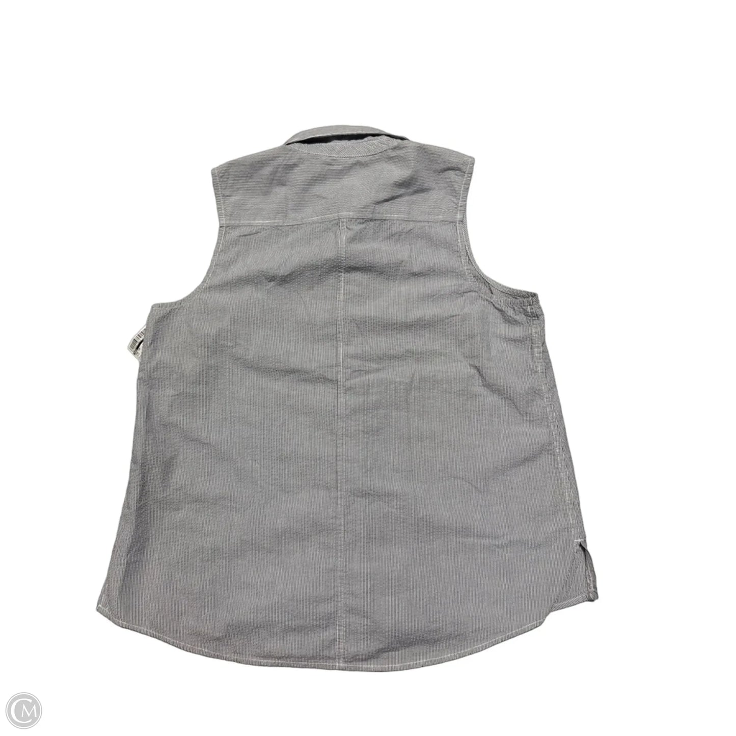 Tank Top By Bass In Blue, Size: L