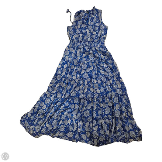 Dress Casual Maxi By Msk In Blue, Size: M