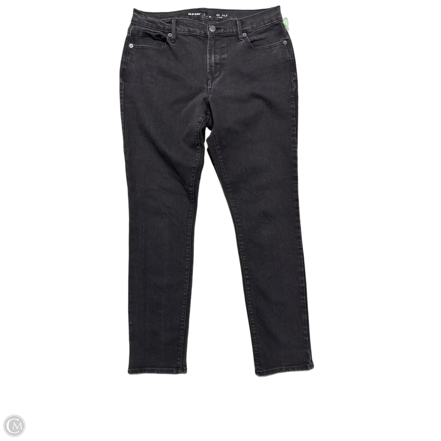Jeans Skinny By Old Navy In Black Denim, Size: 6