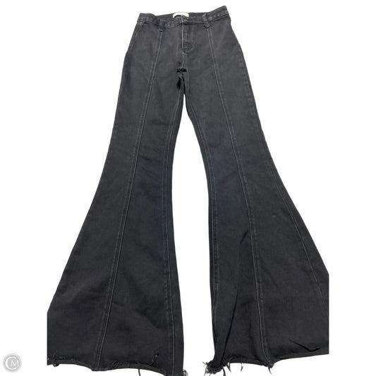 Jeans Boot Cut By Vervet In Black Denim, Size: 4