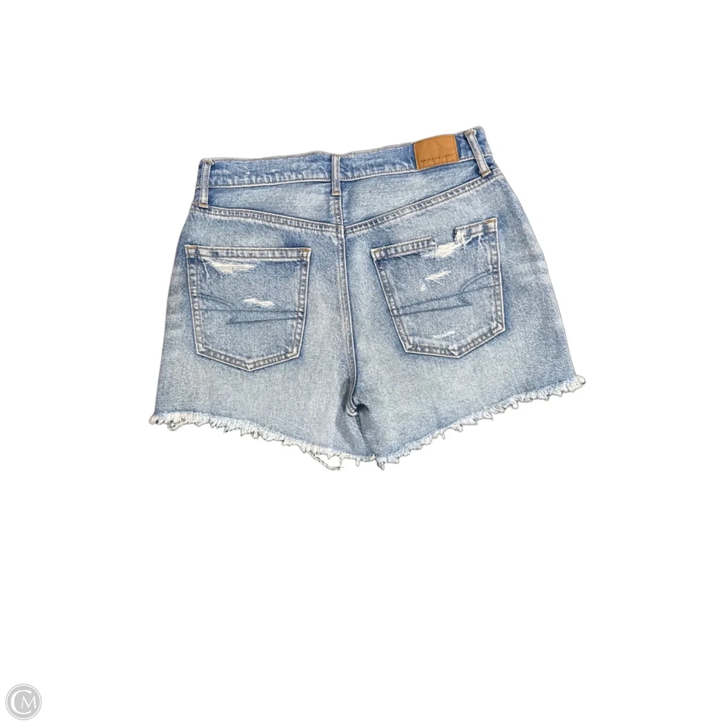 Shorts By American Eagle In Blue Denim, Size: 6