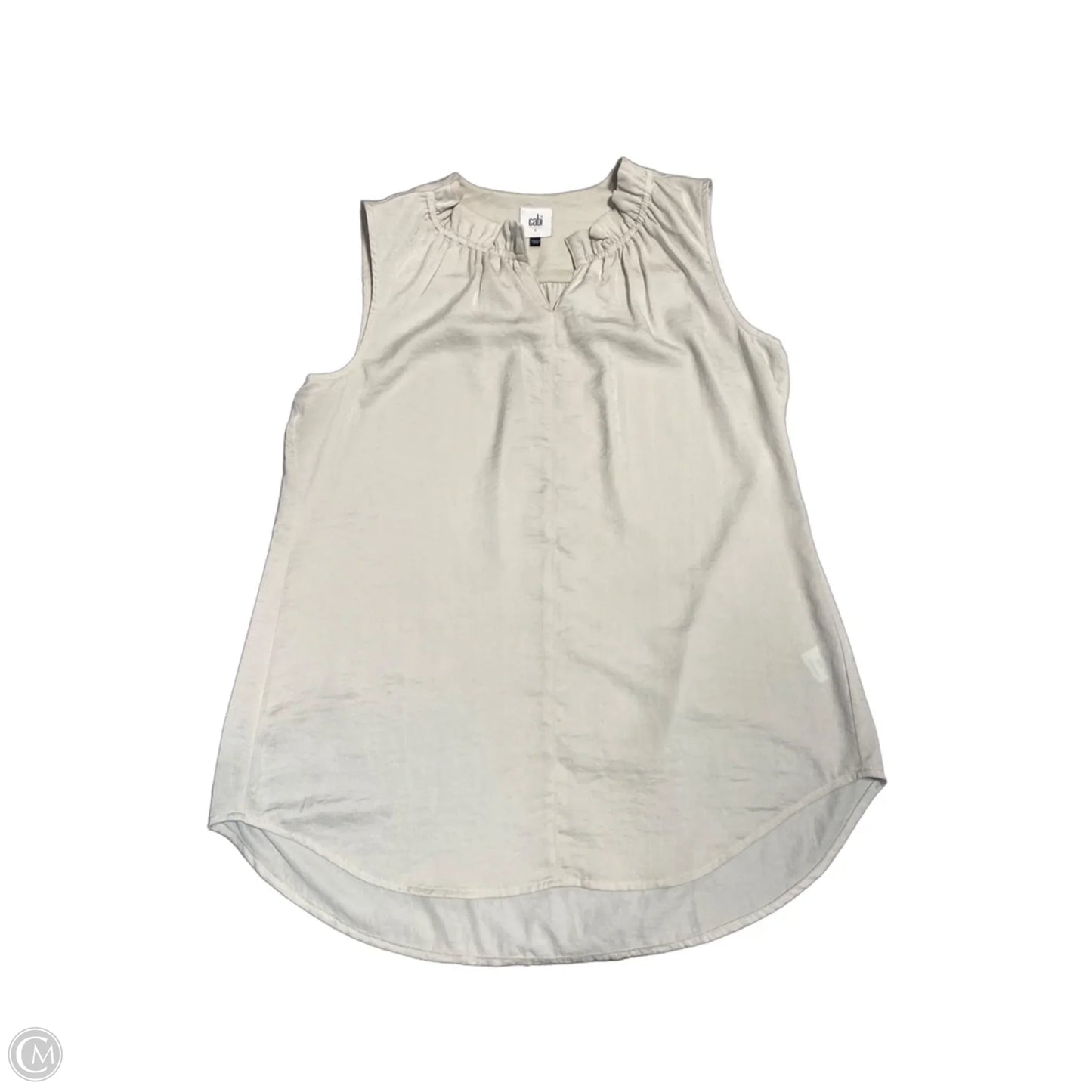 Tank Top By Cabi In Cream, Size: S