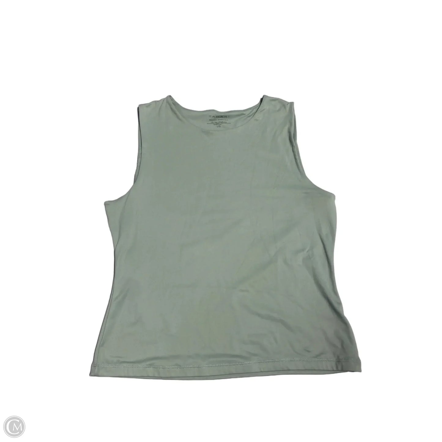 Tank Top By Tahari In Green, Size: L