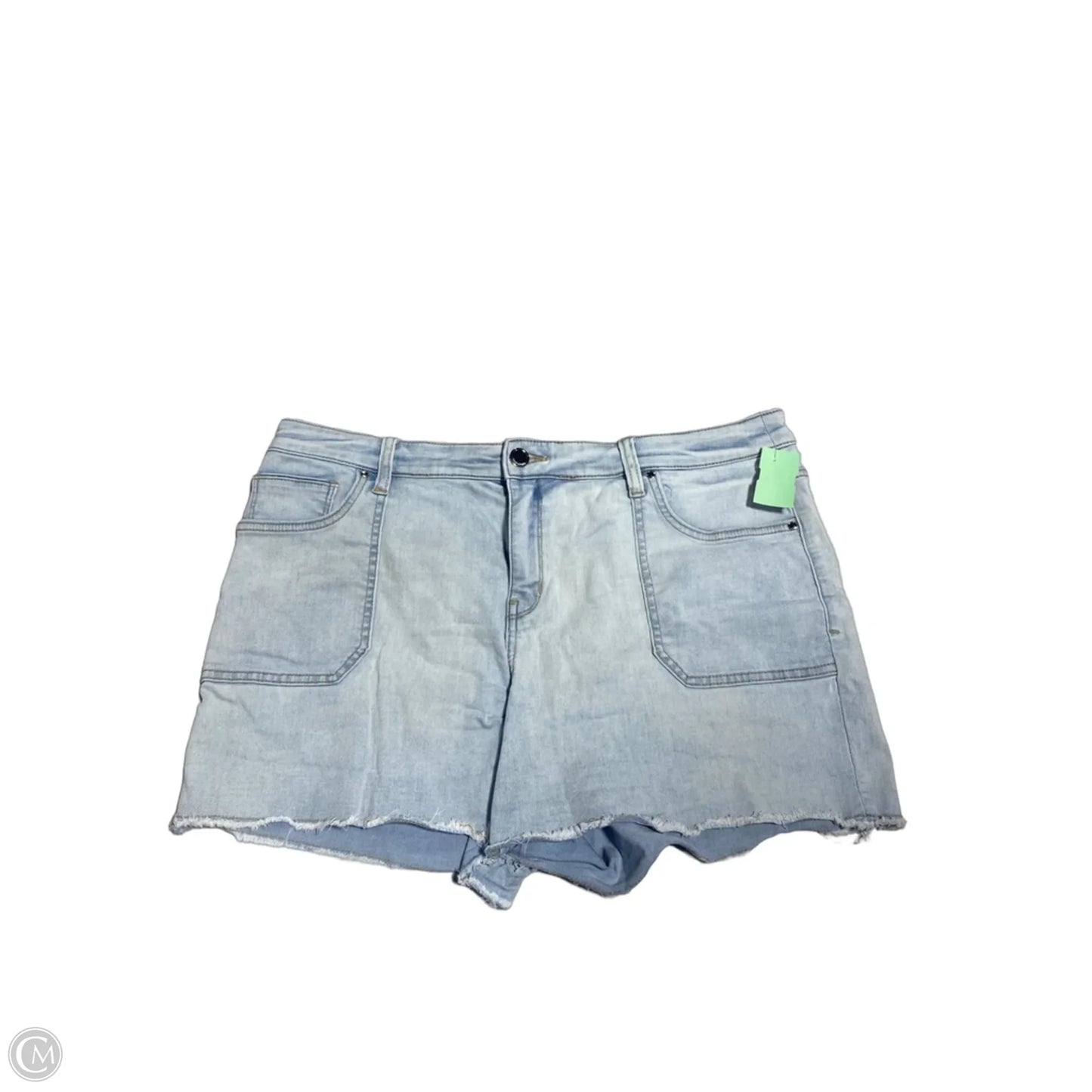 Shorts By Cme In Blue Denim, Size: 16