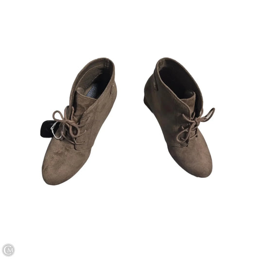 Shoes Heels Block By Dr Scholls In Tan, Size: 7