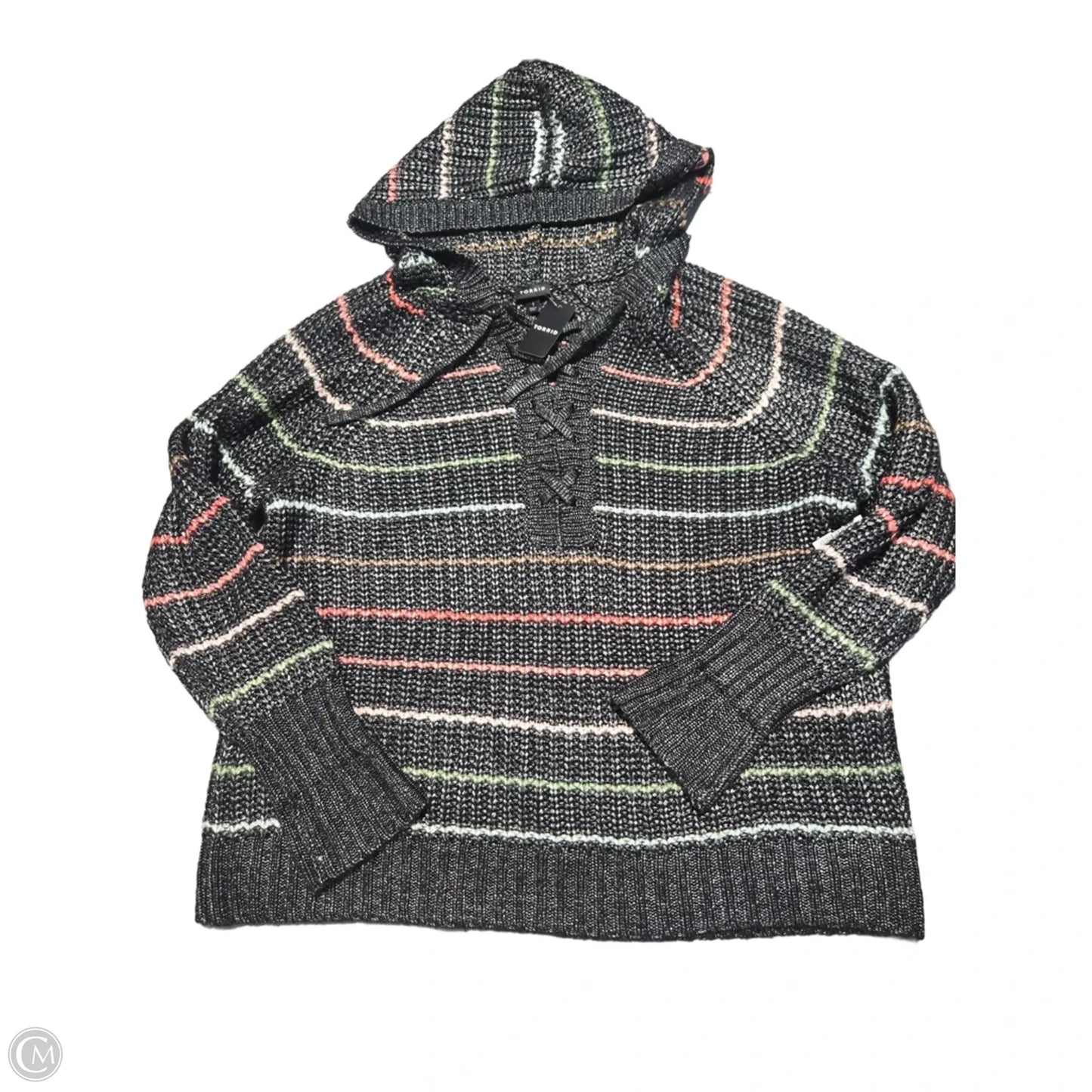 Sweater By Torrid In Black, Size: 1x