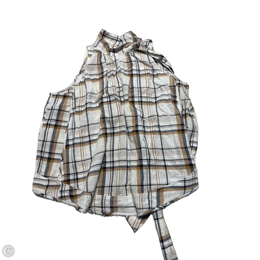 Tank Top By Anthropologie In Tan, Size: L