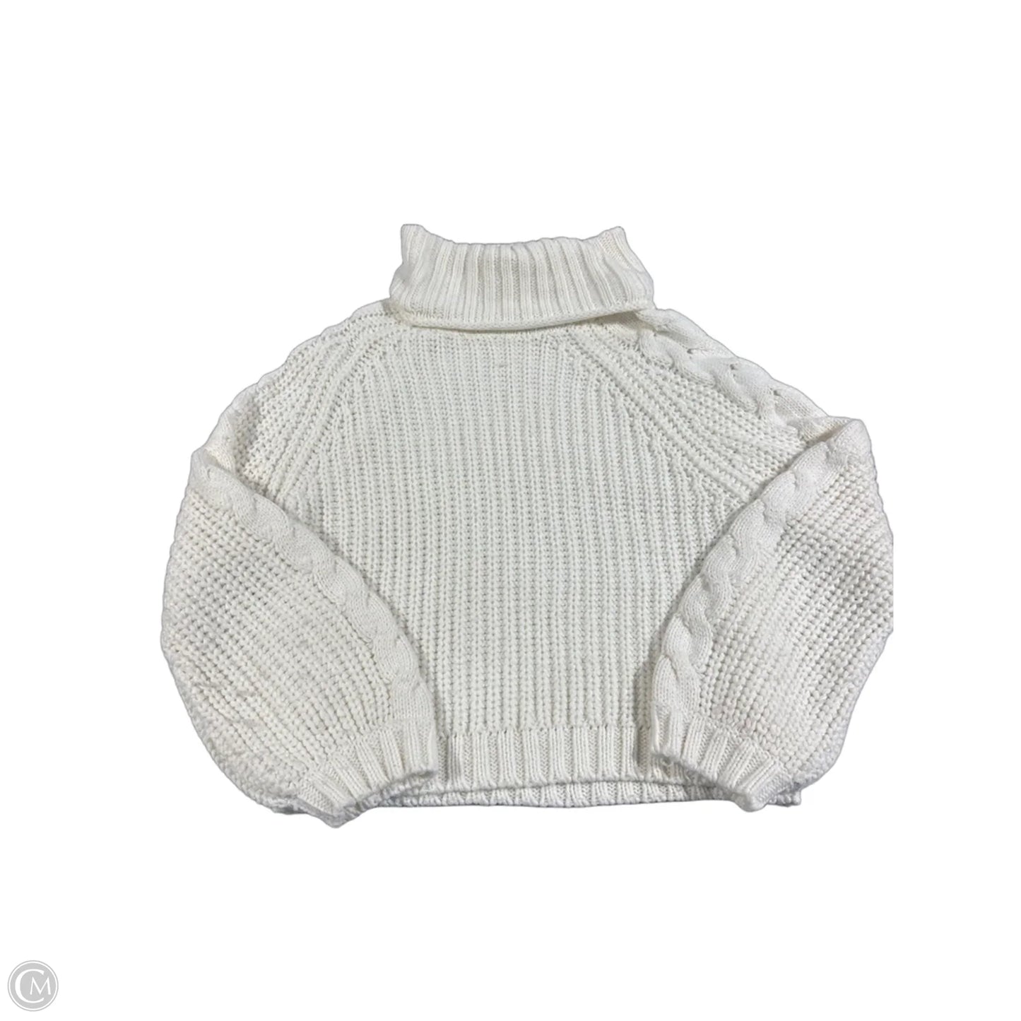 Sweater By Derek Heart In White, Size: L