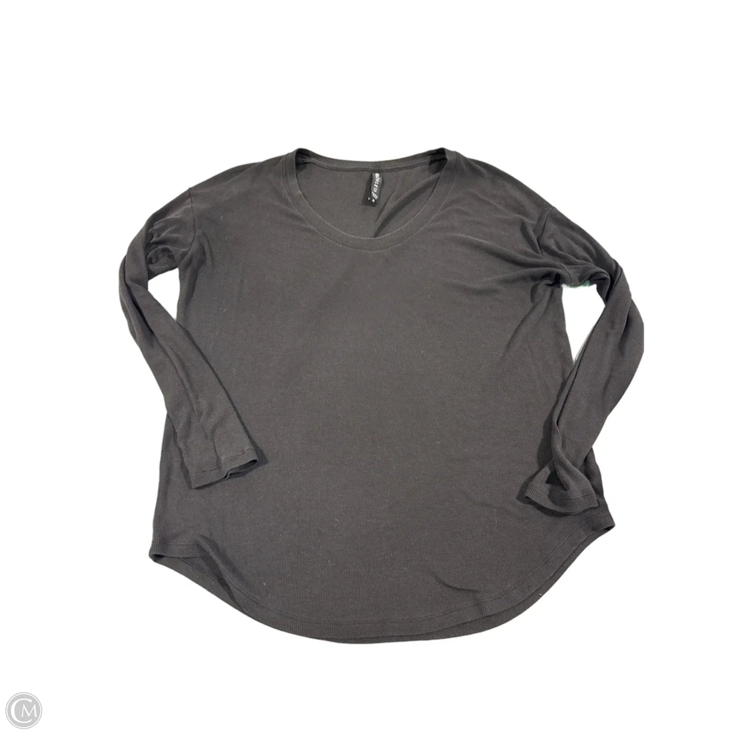Top Long Sleeve By Athleta In Black, Size: M
