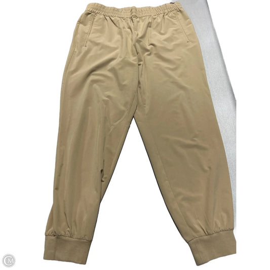 Athletic Pants By Banana Republic In Brown, Size: L
