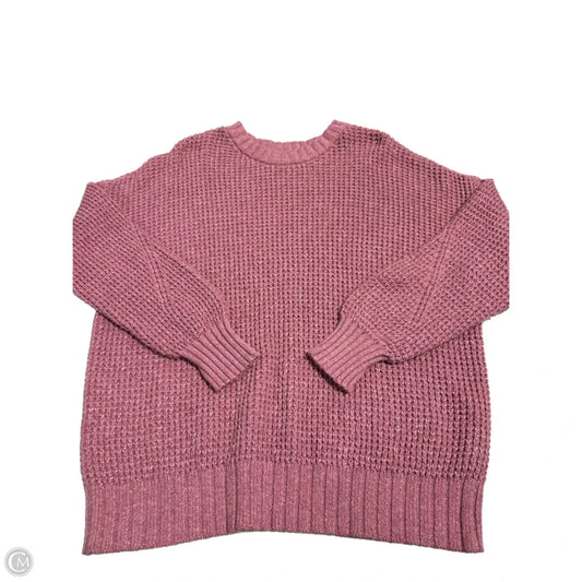 Sweater By American Eagle In Pink, Size: S