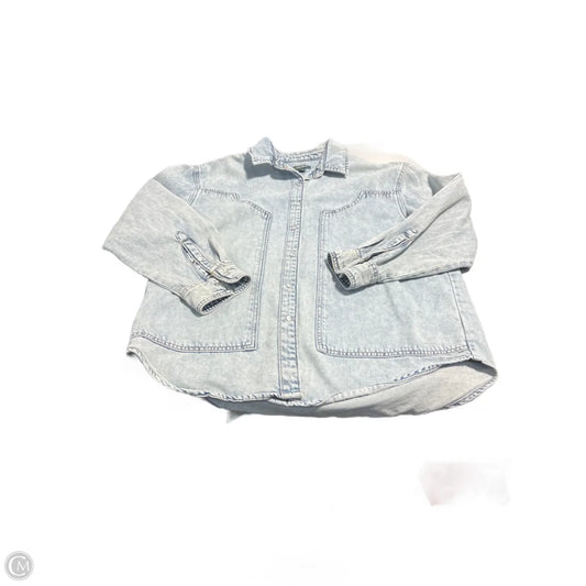 Jacket Denim By Wild Fable In Blue Denim, Size: M