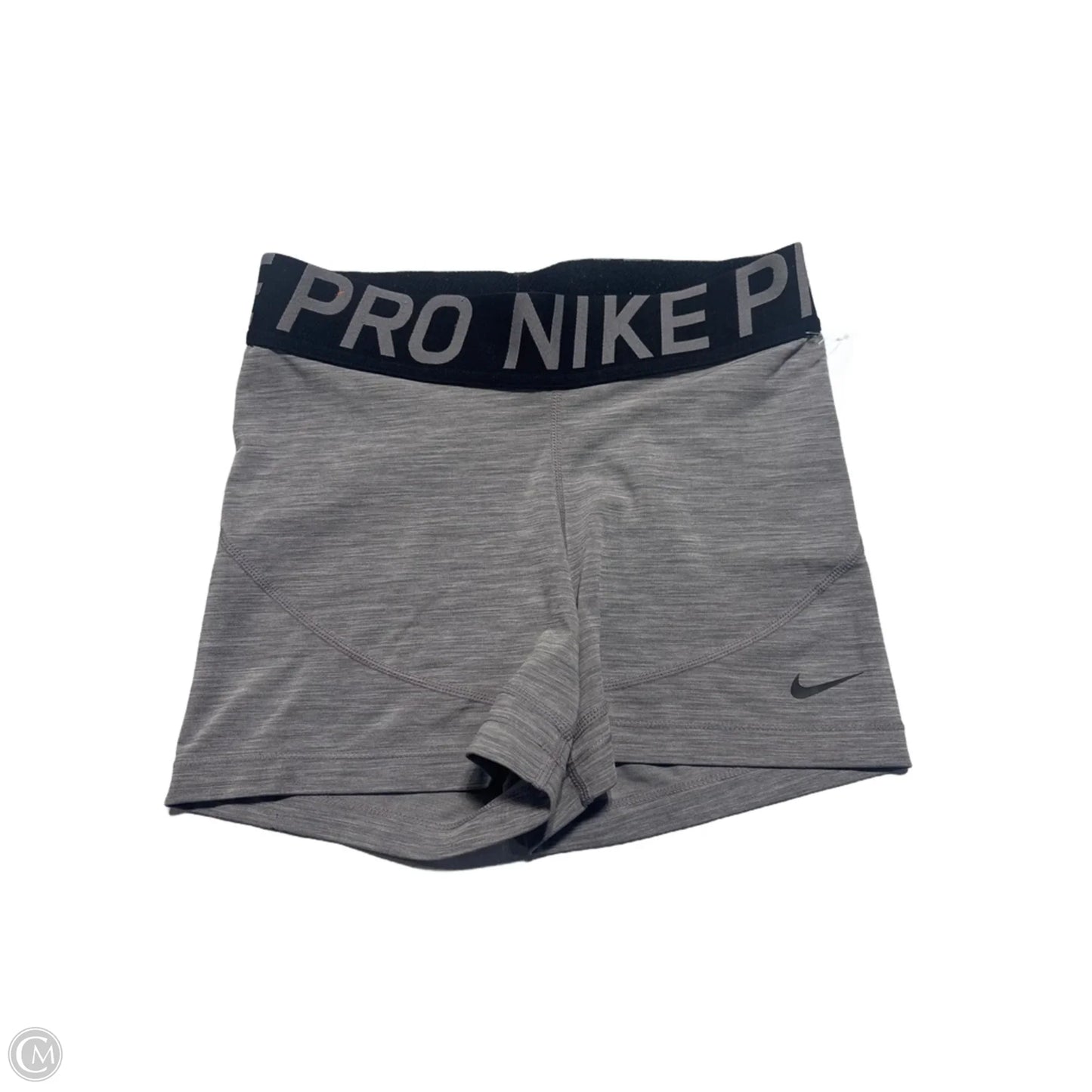 Athletic Shorts By Nike In Grey, Size: M