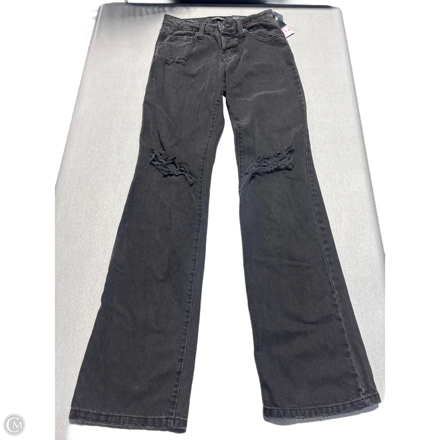 Jeans Straight By Wild Fable In Black Denim, Size: 0