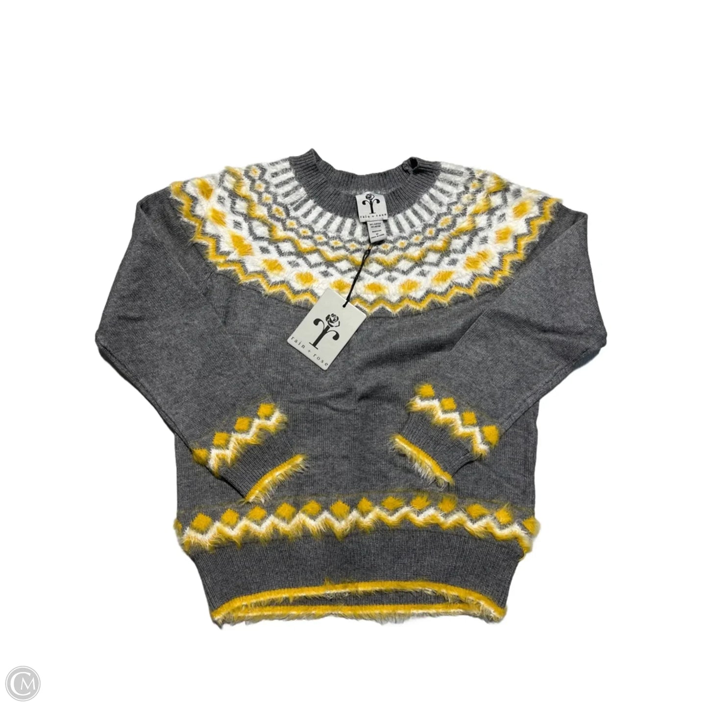 Sweater By Cmb In Grey, Size: M