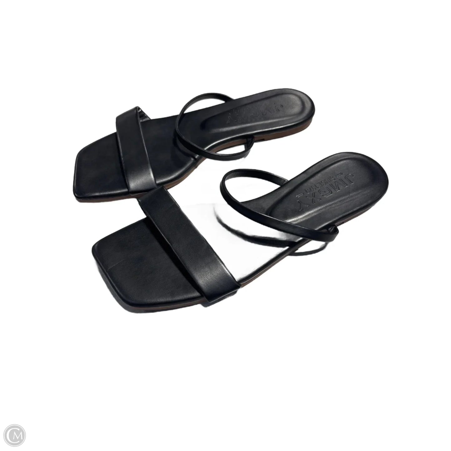 Sandals Flip Flops By Cmb In Black, Size: 9.5