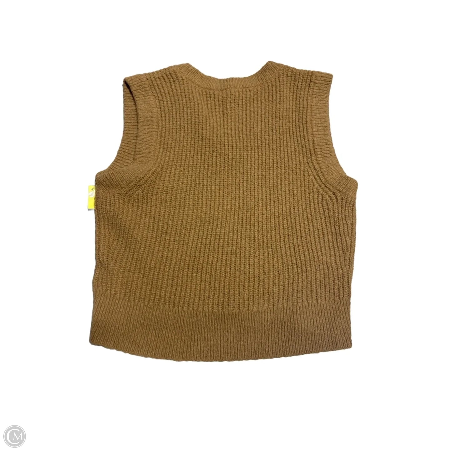 Vest Sweater By Madewell In Brown, Size: M