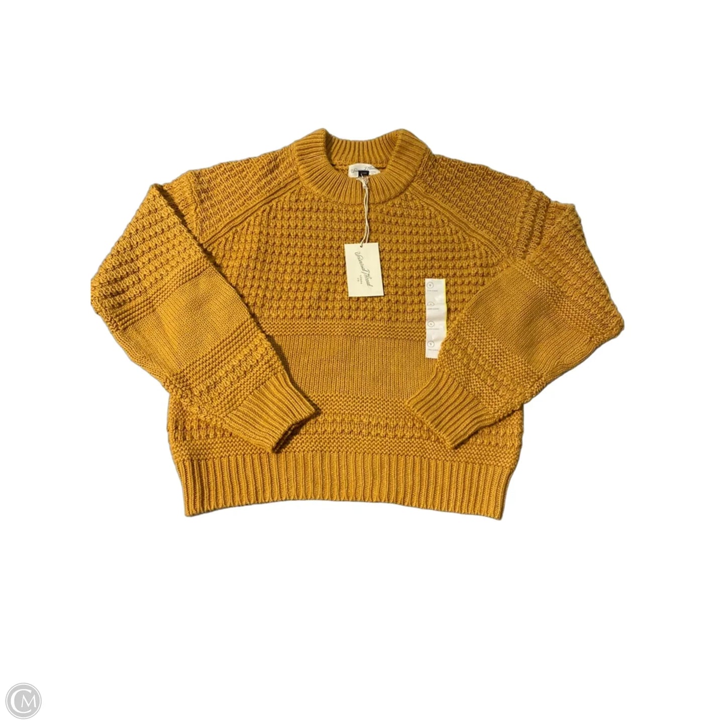 Sweater By Universal Thread In Yellow, Size: S