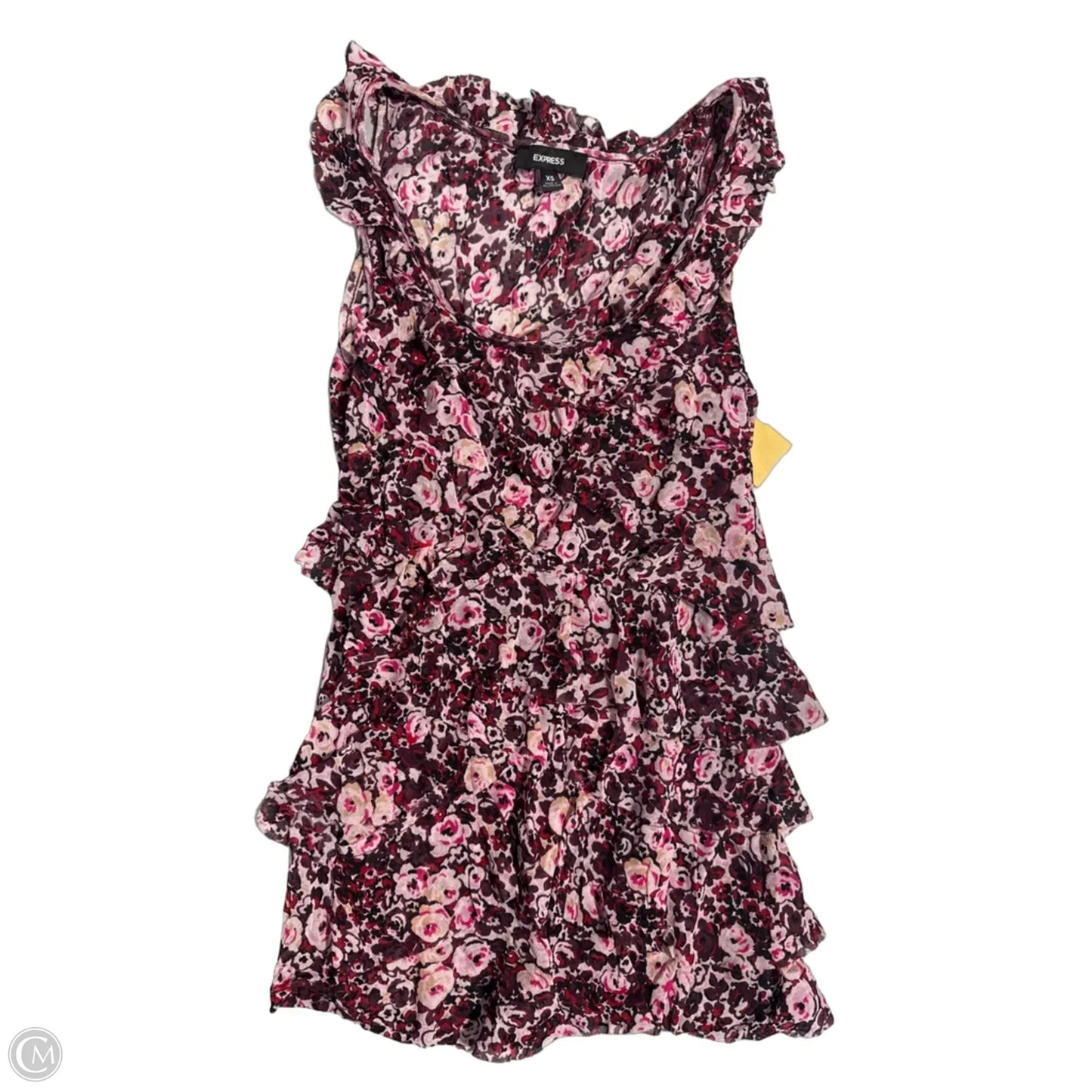 Tank Top By Express In Pink, Size: Xs