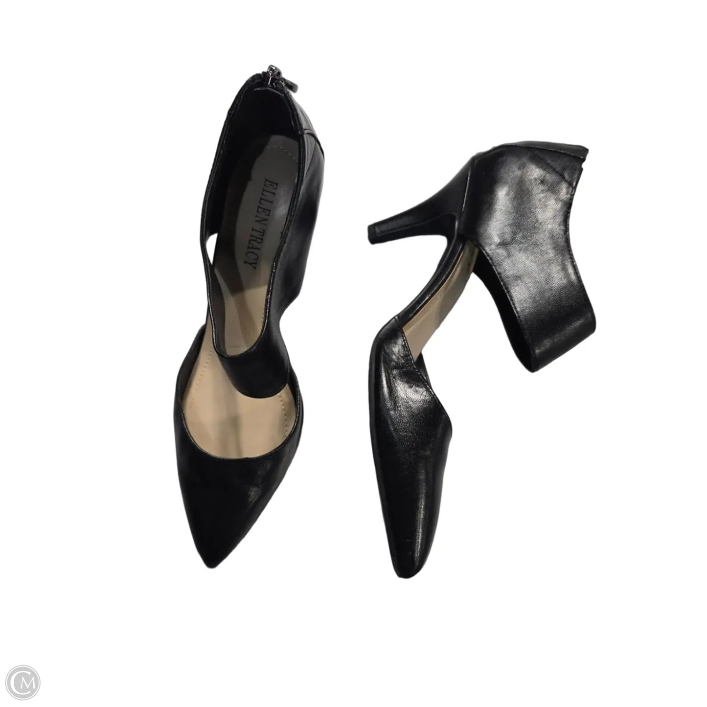 Shoes Heels Kitten By Ellen Tracy In Black, Size: 8.5