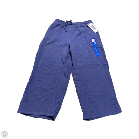 Pants Linen By Jessica Simpson In Navy, Size: L