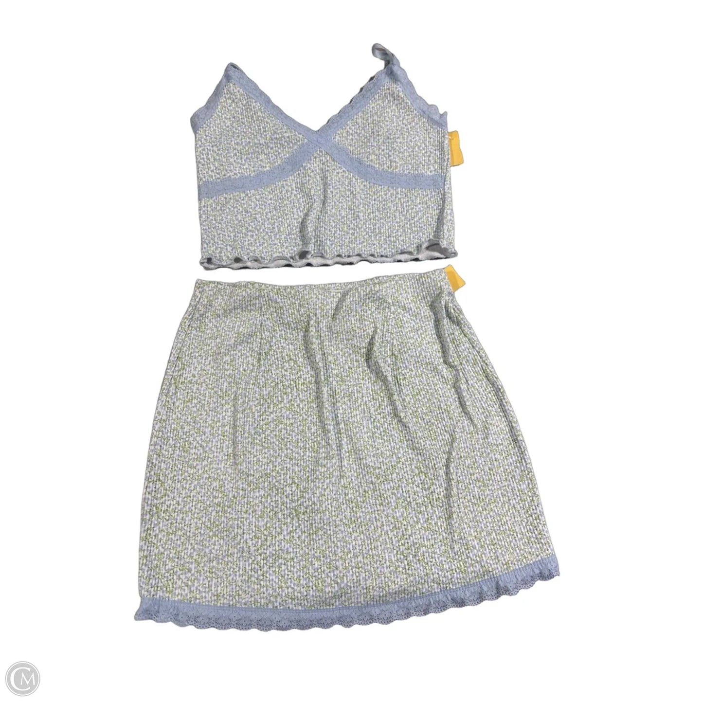 Skirt Set 2pc By Divided In Floral Print, Size: M