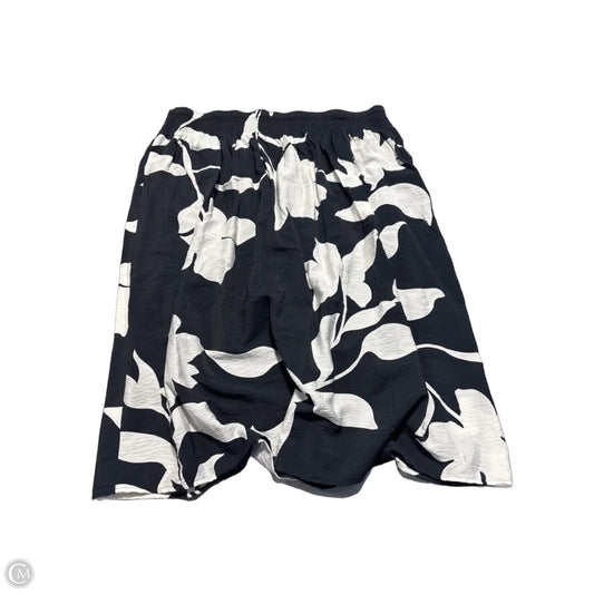 Skirt Maxi By Nine West In Black & White, Size: 3x