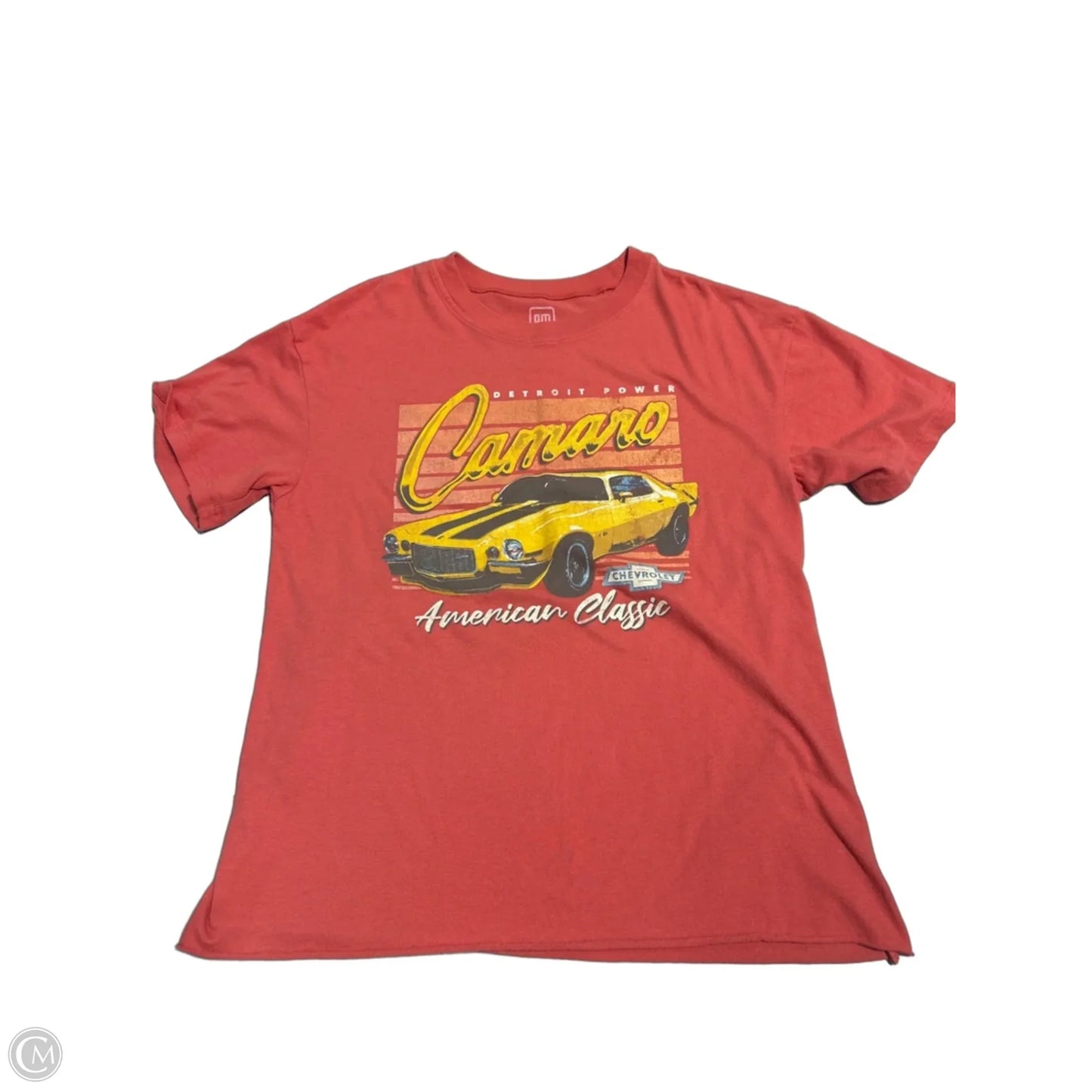 Top Short Sleeve Basic By Cmc In Red, Size: M