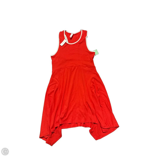 Dress Casual Short By Anthropologie In Red, Size: Xl