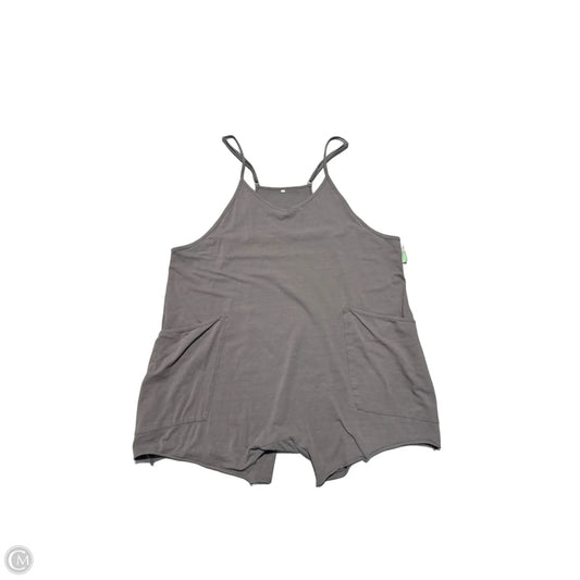 Romper By Cme In Grey, Size: Xxl