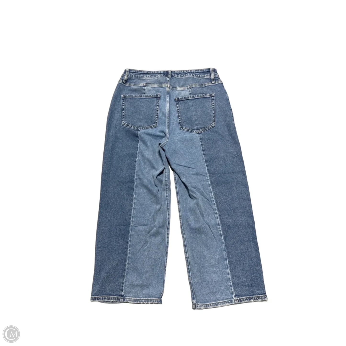 Jeans Straight By Ava & Viv In Blue, Size: 16