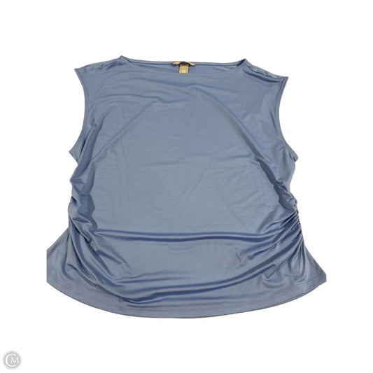 Top Sleeveless By H&m In Blue, Size: Xl